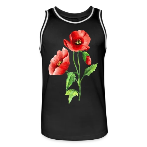 Jardin Fleuri Intemporel - Maillot de basket Homme