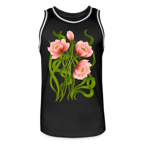 Éclat Floral - Maillot de basket Homme