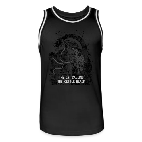 L'Ironie du Chat - Maillot de basket Homme