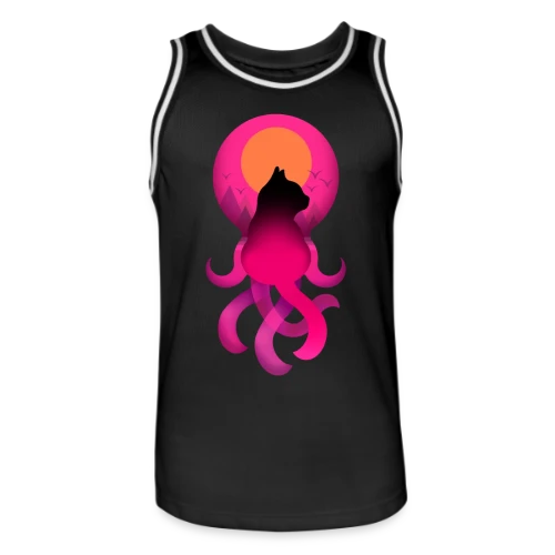 Octo-Chat Fantastique - Maillot de basket Homme
