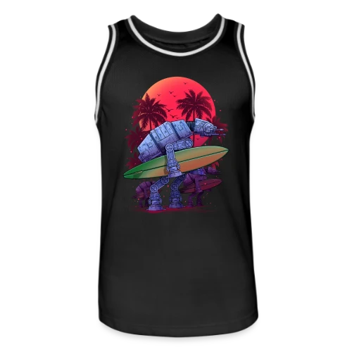 L'Été Galactique des AT-AT - Maillot de basket Homme