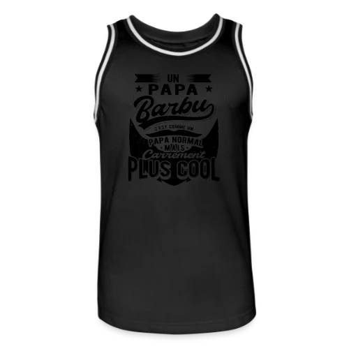 Le Papa Barbu Stylé - Maillot de basket Homme