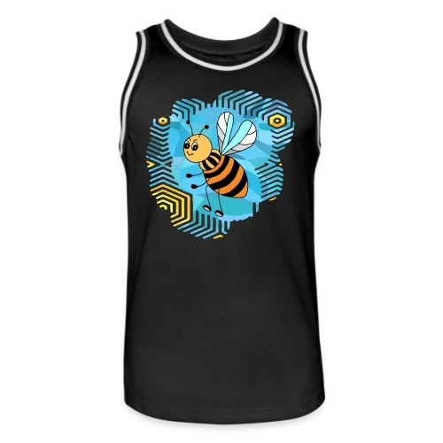 L'Abeille Élégante - Maillot de basket Homme