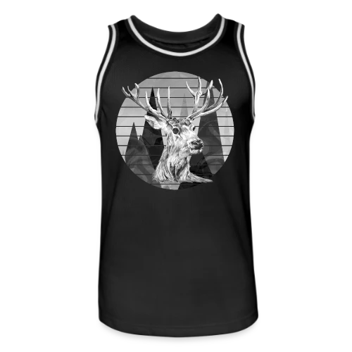 Cerf Majestueux - Maillot de basket Homme
