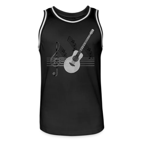 Guitare Passion - Maillot de basket Homme