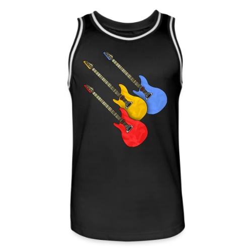 Passion Guitare - Maillot de basket Homme