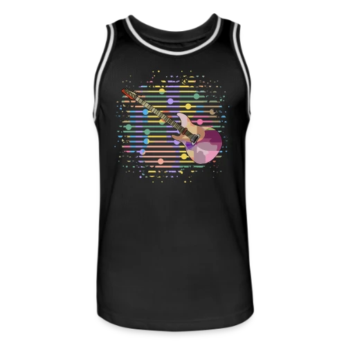 Guitare Passion - Maillot de basket Homme
