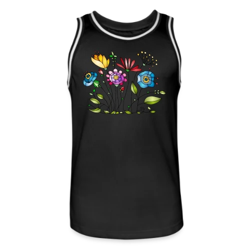 Douceur Florale - Maillot de basket Homme