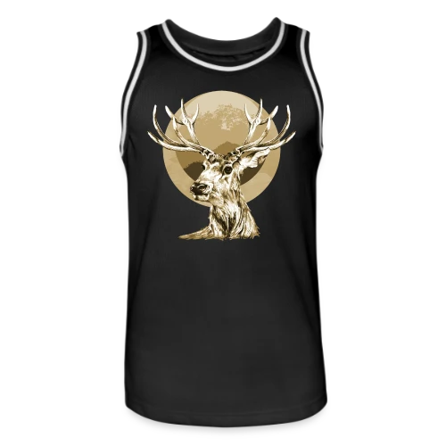 Cerf Majestueux - Maillot de basket Homme