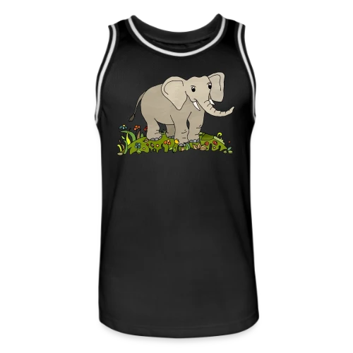 L'Éléphant Majestueux - Maillot de basket Homme