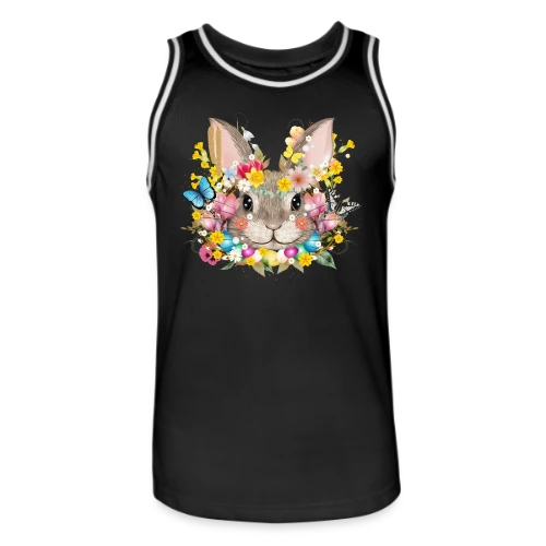 Lapin de Pâques Enchanté - Maillot de basket Homme