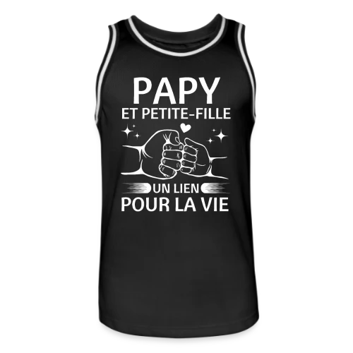 T-Shirt Papy et Petite-Fille - Un Lien pour la Vie - Maillot de basket Homme