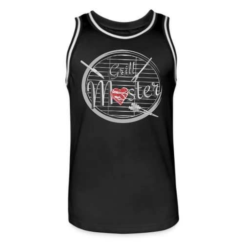 Maître du Grill Cœur - Maillot de basket Homme
