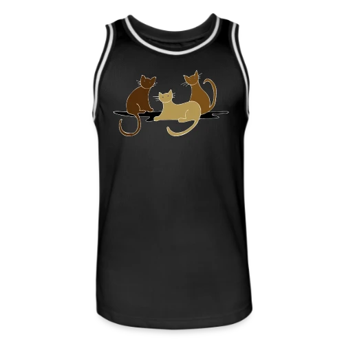 L'Amour des Chats - Maillot de basket Homme