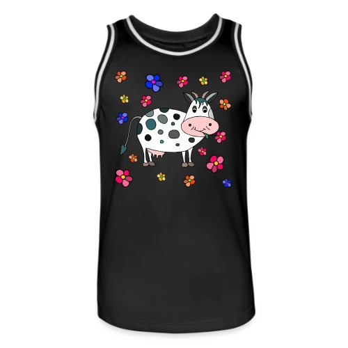 Krowa, la Vache Amusante - Maillot de basket Homme