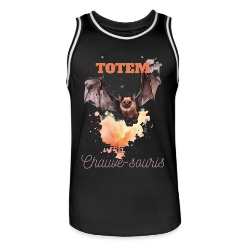 Chauve-souris Mon Animal Totem - Maillot de basket Homme