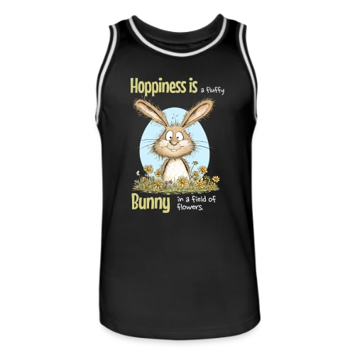 Lapin Printanier et Pâques - Maillot de basket Homme