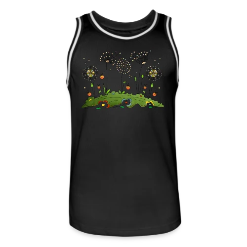 Éclat Floral - Maillot de basket Homme