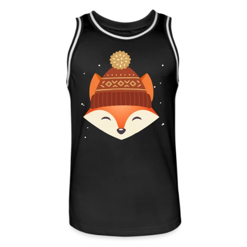 T-shirt Renard Urbain au Bonnet Stylé - Maillot de basket Homme