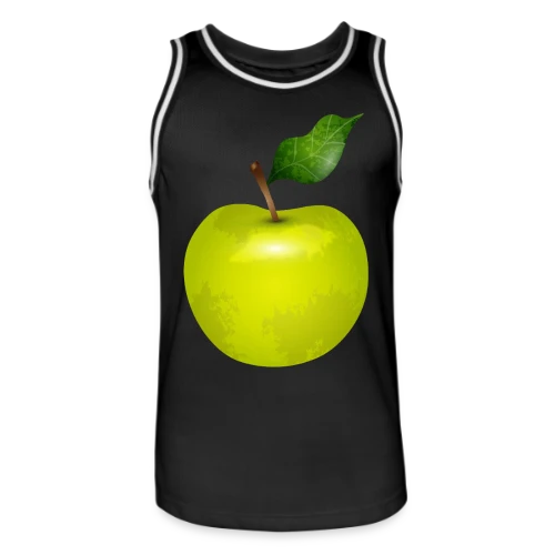 Pomme Verte Éclatante - Maillot de basket Homme