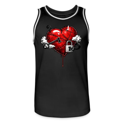 Cœur Résilient - Maillot de basket Homme