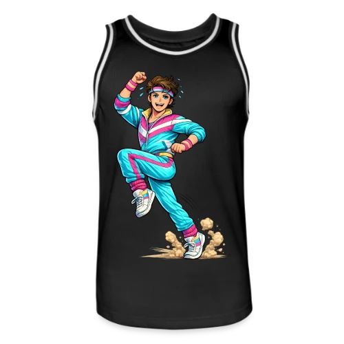 L'Homme Aérobic Déchaîné - Maillot de basket Homme