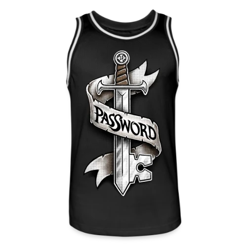 Cyber-Épée Secrète - Maillot de basket Homme