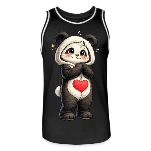 Panda en Combinaison Stylée - Maillot de basket Homme