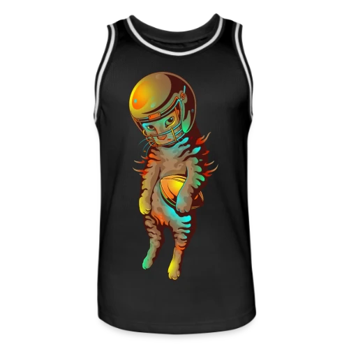 Félin Touchdown - Maillot de basket Homme