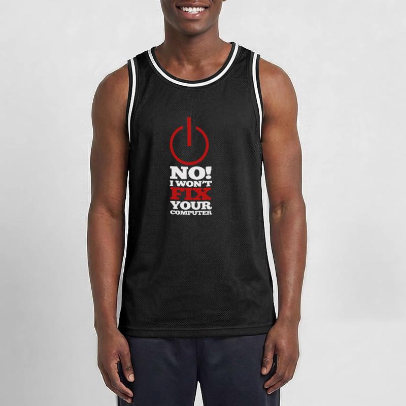 Computer Program Code Nerd Script Hacker Men's Basketball Jersey