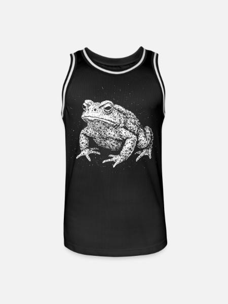 Toad - Men's Basketball Jersey - black/white