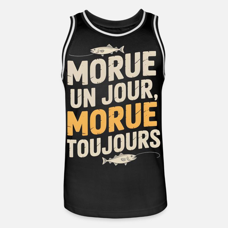 Once cod Cod - Men's Basketball Jersey - black/white