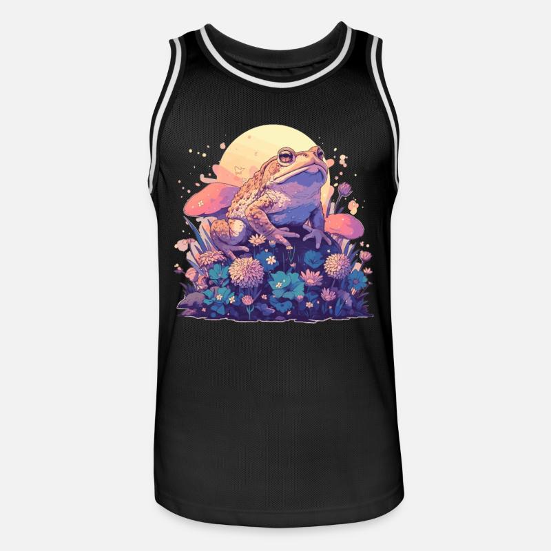 Toad Toads Toad - Men's Basketball Jersey - black/white