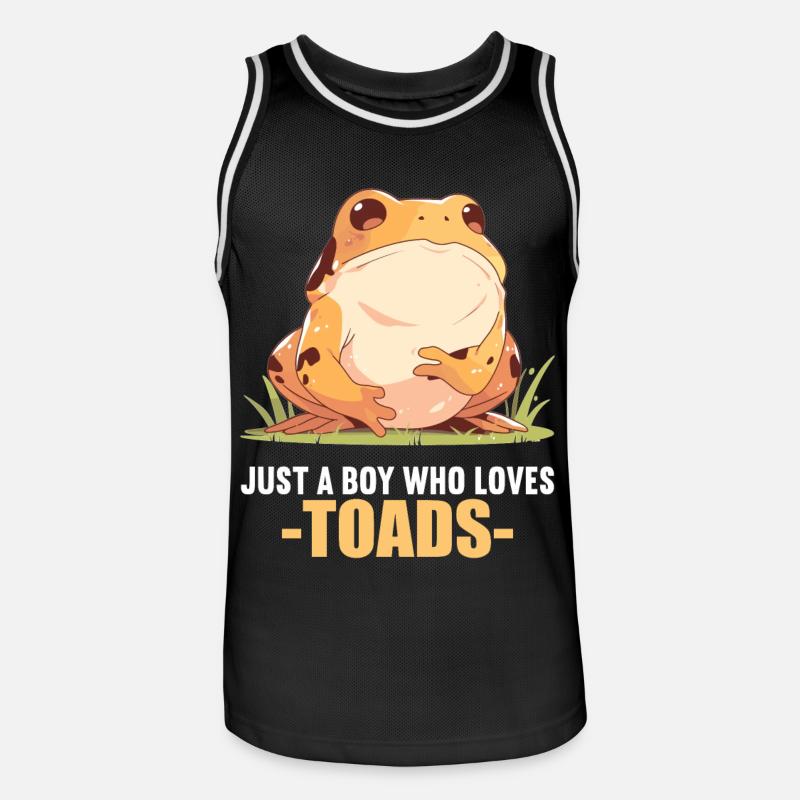Toad Toads Toad - Men's Basketball Jersey - black/white