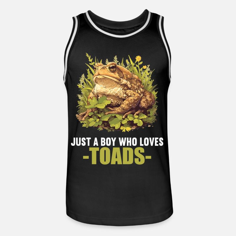 Toad Toads Toad - Men's Basketball Jersey - black/white