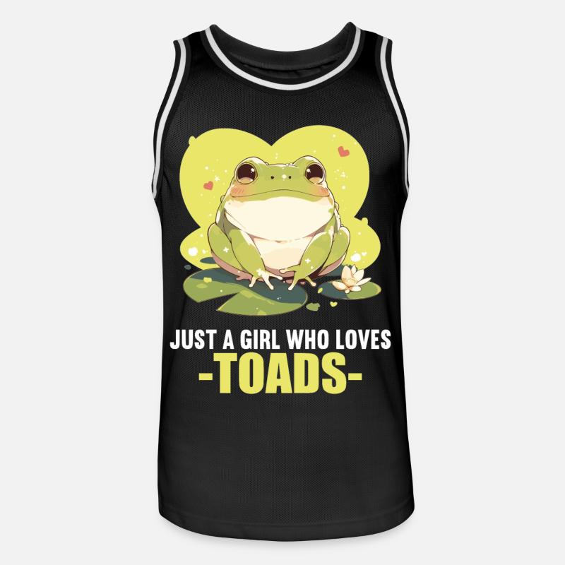 Toad Toads Toad - Men's Basketball Jersey - black/white