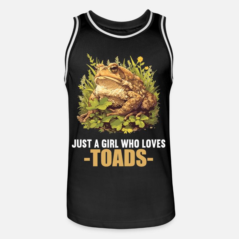 Toad Toads Toad - Men's Basketball Jersey - black/white