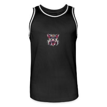 Donkey Beer Funny - Men's Basketball Jersey - black/white - Front - AI Model Male 185 dark (185cm)
