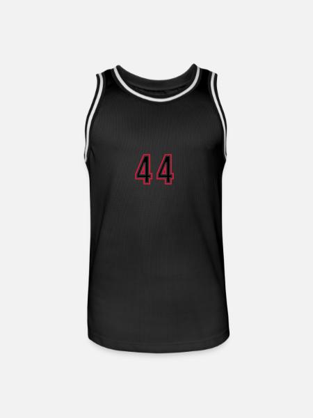 44 Number Years Jersey - Men's Basketball Jersey - black/white