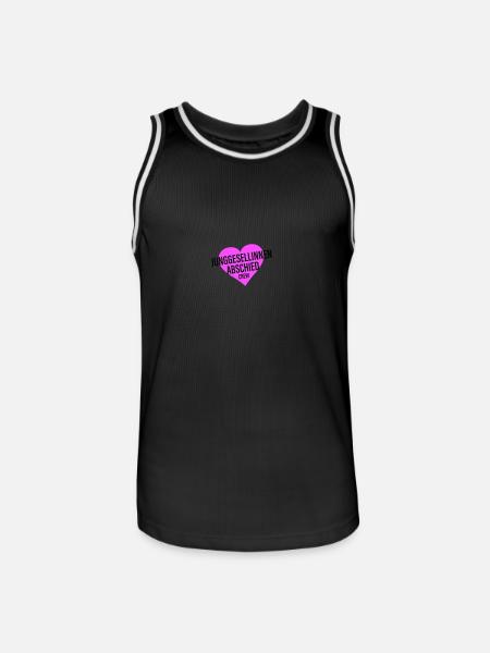 Hen Party Crew - Men's Basketball Jersey - black/white