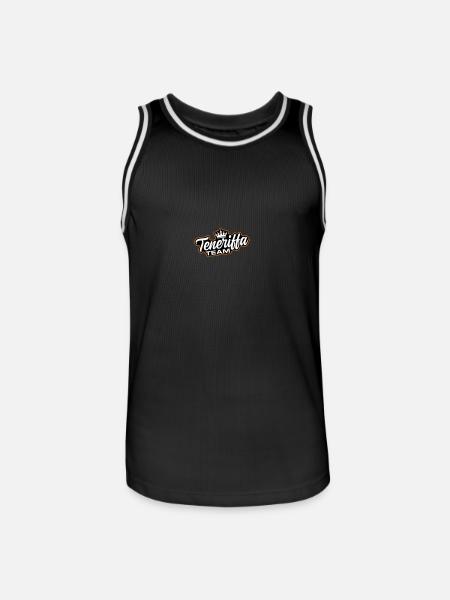 Tenerife Team - Men's Basketball Jersey - black/white