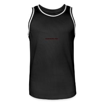 Barcelone 2024 - Maillot de basket Homme - noir/blanc - Devant - AI Model Male 185 dark (185cm)