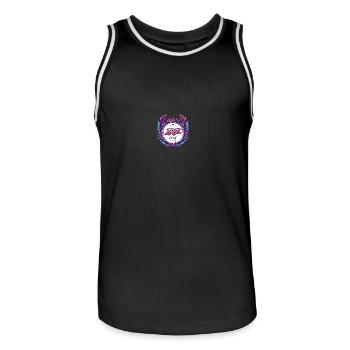 Zrce Crew Coloré - Maillot de basket Homme - noir/blanc - Devant - AI Model Male 185 dark (185cm)