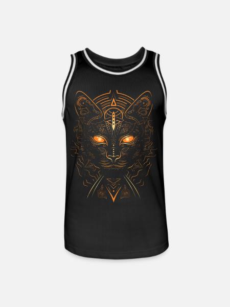Bastet - Maillot de basket Homme - noir/blanc