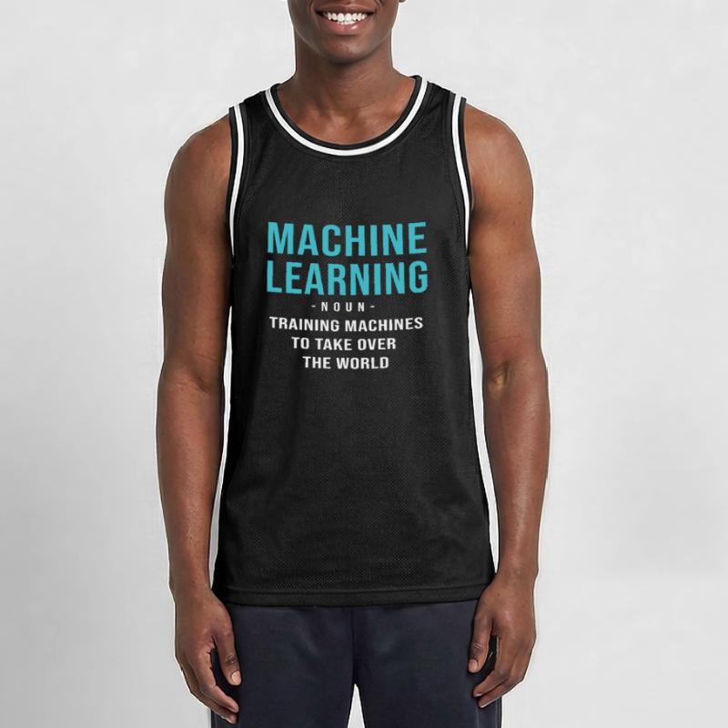 Codeur programmeur GPT Maillot de basket Homme