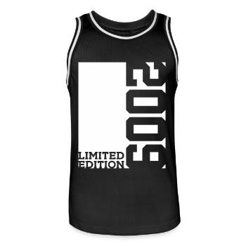 17E ANNIVERSAIRE ÉDITION LIMITÉE 2009 - Maillot de basket Homme - noir/blanc - Devant - AI Model Male 185 dark (185cm)
