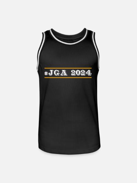 Jga 2024 - Männer Basketball-Trikot - Schwarz/Weiß