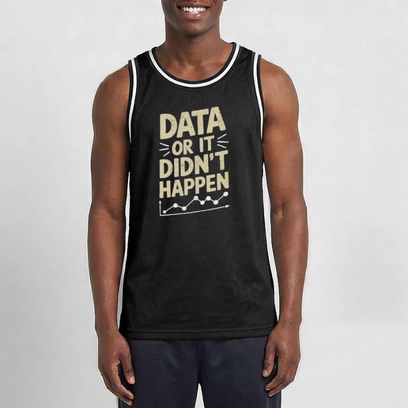 Data Analyst Data Scientist Data Engineer: Data Or Männer Basketball-Trikot