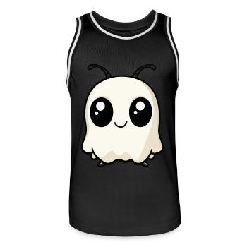 Ameise Halloween Lustig Geist - Männer Basketball-Trikot - Schwarz/Weiß - Vorne - AI Model Male 185 dark (185cm)