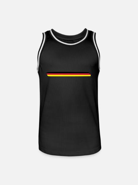 germany_3__f3 - Men's Basketball Jersey - black/white